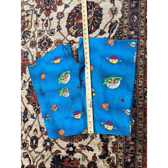 Vintage 1980’s “Life’s A Beach” Lab Jetsons Cartoon Cotton New Wave Surf Shorts - Picture 7 of 8